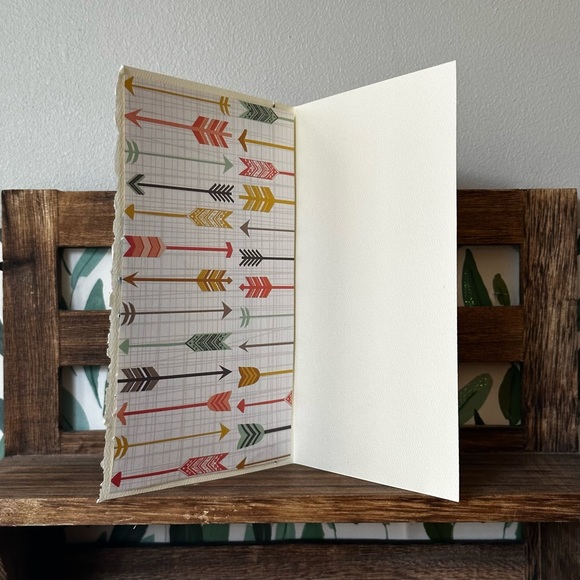 Hand-Embroidered Valentine’s Day Card - You A-maze Me - Picture 2 of 2